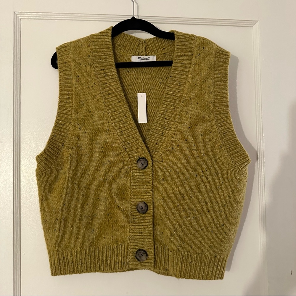 NWT Madewell Sweater Vest